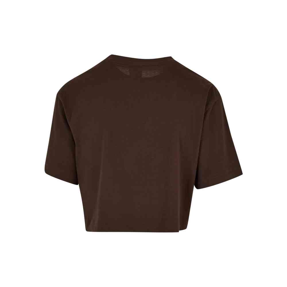 Urban Classics - Short oversized Crop top - Braun